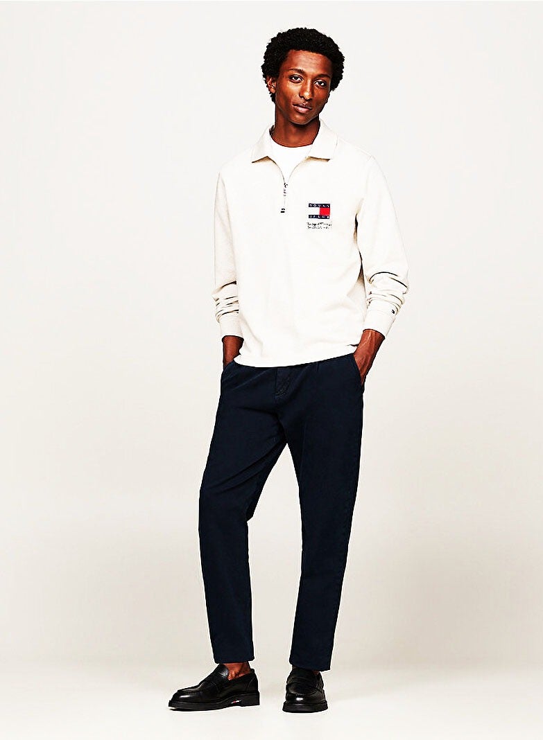 Tommy Hilfiger Sport Tommy Hilfiger Logo Half Zip Sweatshirt  - Image 2
