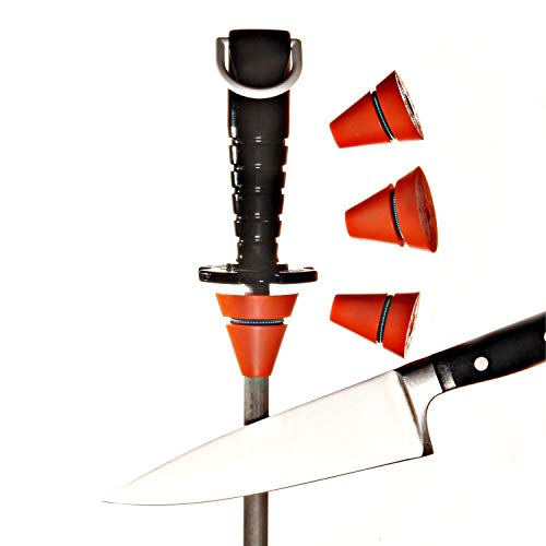 Wedgek AZ4 Angle Guides Combo, Blue for Sharpening Stones, Orange for Rods - Image 5