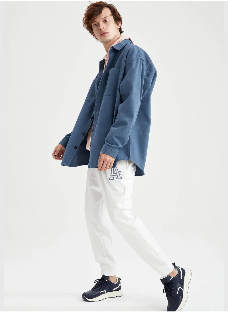 DeFacto Basic Long Sleeve Shirt Jacket