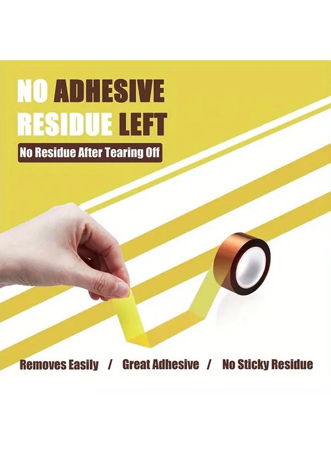 شريط بولي أميد حراري عالي الحرارة 20 مم 36 ياردة مقاوم للحرارة للتسامي - Image 5