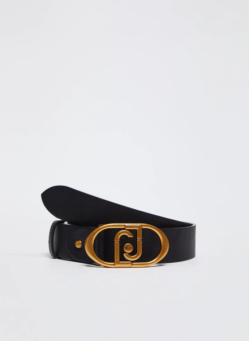 Liu Jo Drummed belt with logo