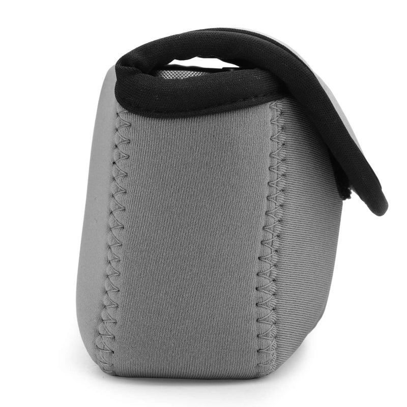 MegaGear MG1898 Ultra Light Neoprene Camera Case Compatible With Fujifilm X100V - Gray, PU Leather - Image 4