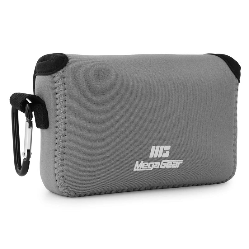 MegaGear MG1898 Ultra Light Neoprene Camera Case Compatible With Fujifilm X100V - Gray, PU Leather - Image 2