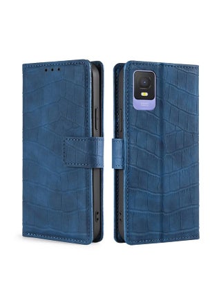 Case Cover For TCL 403 Skin Feel Crocodile Magnetic Clasp Leather Phone Case Blue - pzsku/Z56E7B1761D6E818B6F03Z/45/_/1712266054/0c1d4b55-d9a2-4252-9230-97b63d0a90cd