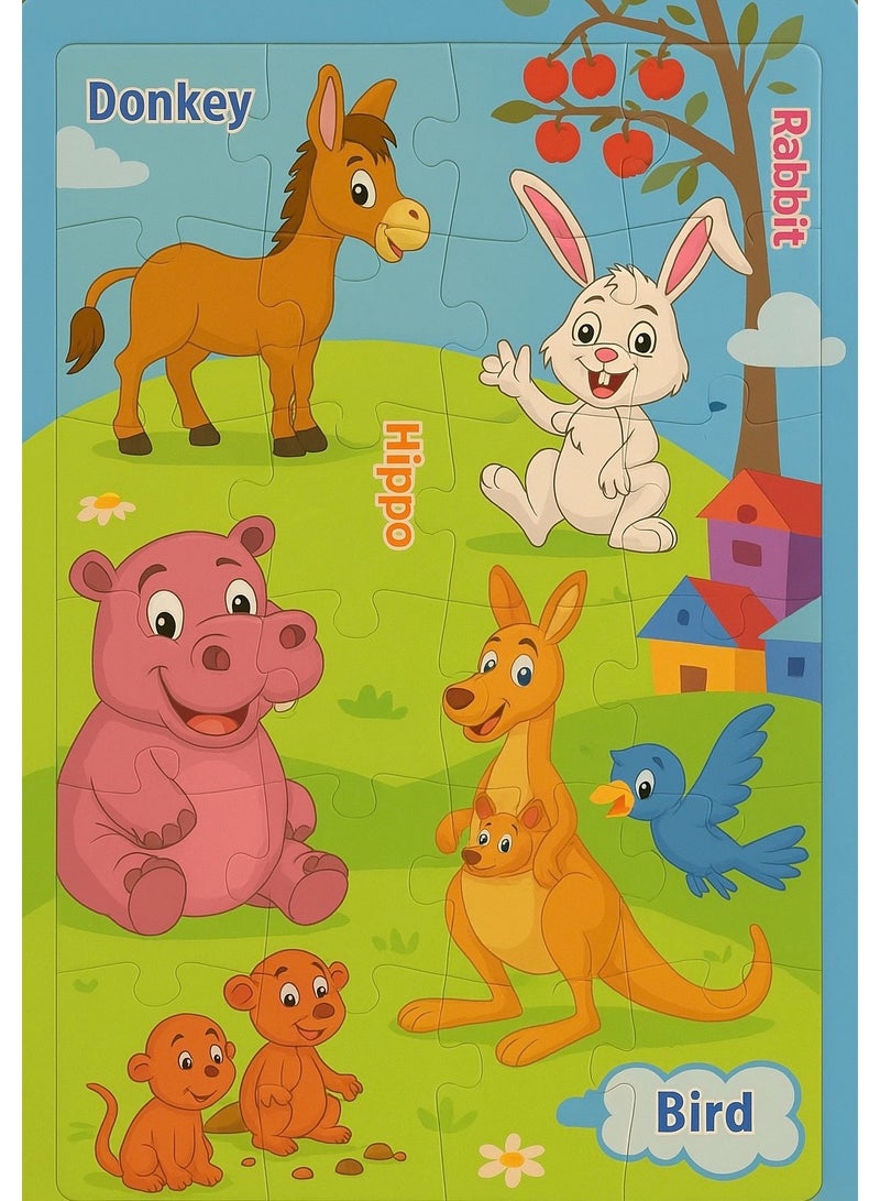 5 in 1 Educational Toy Set for Kids Learning, Thinking Skills, Letters and Shapes - Image 1