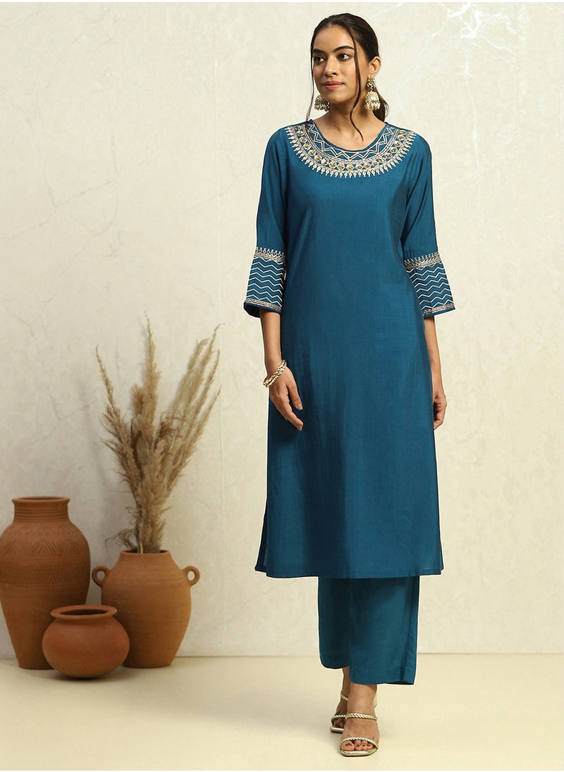 Biba - قميص كُرتي مُطرَّز بقلنسوة - Image 1
