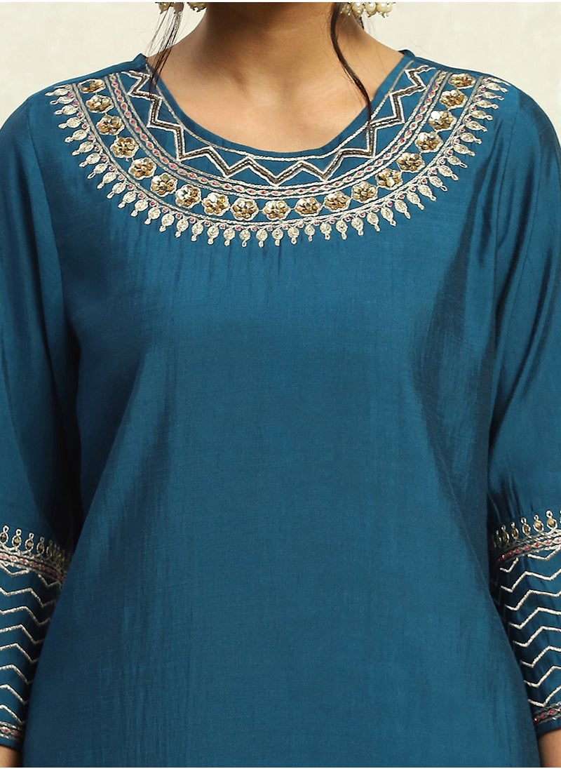 Biba - قميص كُرتي مُطرَّز بقلنسوة - Image 1