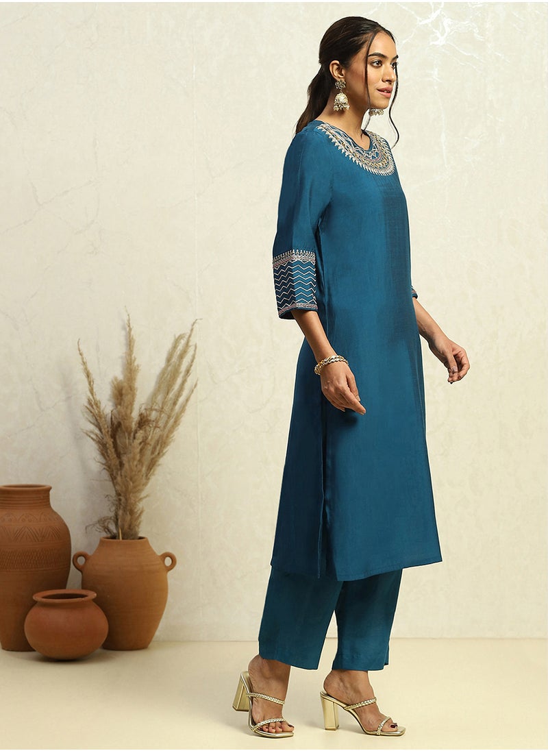 Biba - قميص كُرتي مُطرَّز بقلنسوة - Image 1