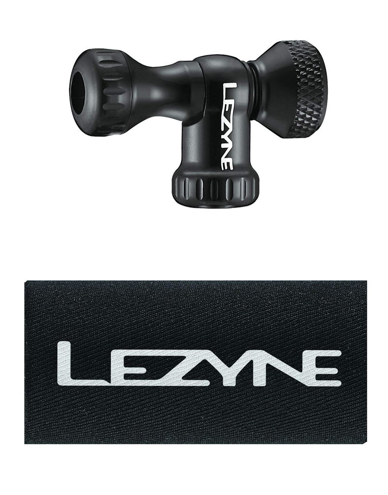 LEZYNE ليزيني وحدة التحكم في الهواء C02، رأس فقط، أسود - Image 2