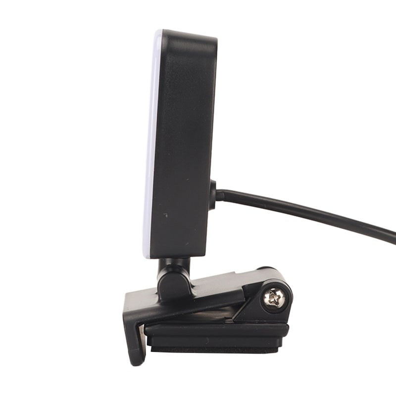 ضوء كاميرا ويب USB بثلاث ألوان إضاءة و10 أوضاع خفض إضاءة - ضوء فيديو صغير مرن ودوارة للمناسبات مثل الاجتماعات عبر الكمبيوتر المحمول والتعليم - Image 5