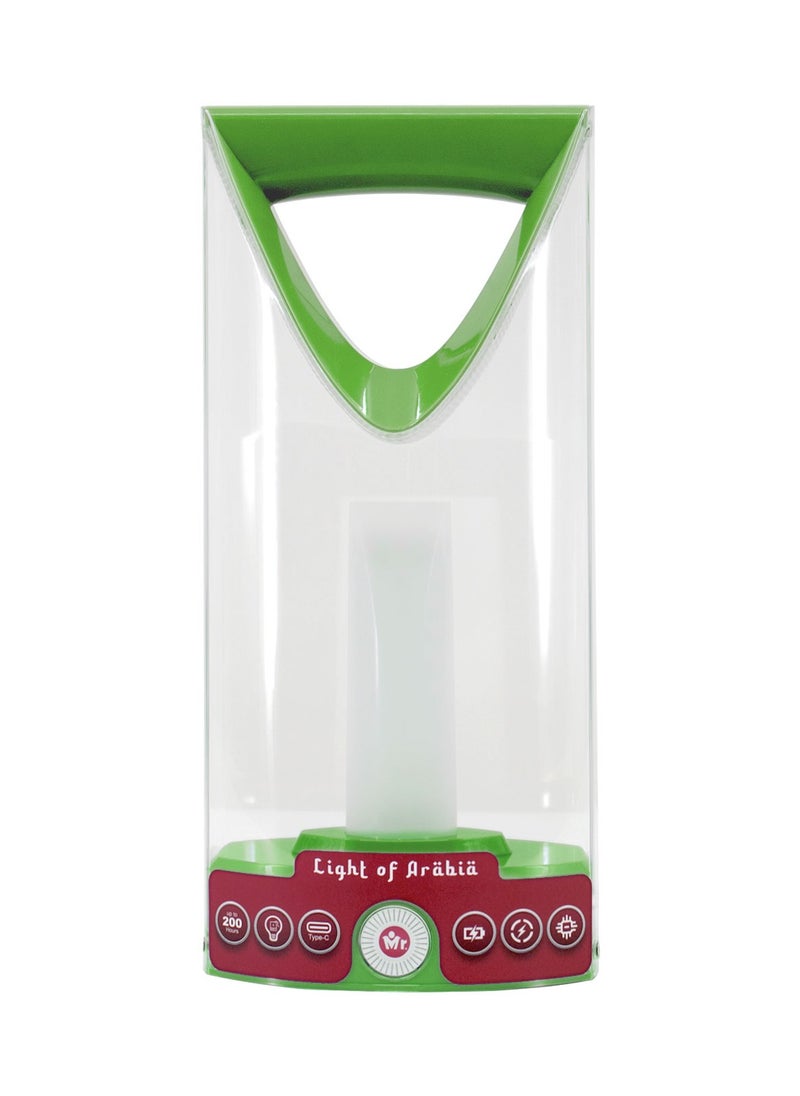 Mr. Light Powerful LED Flashlight Lantern Torch 200 Hours Working Time Dual Brightness Modes Type-C Charging 360 Angle Coverage  - Image 1