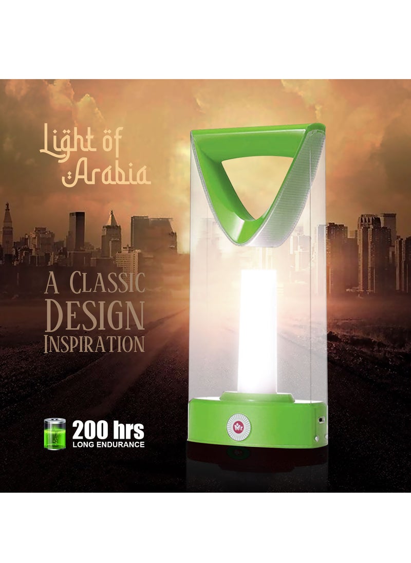 Mr. Light Powerful LED Flashlight Lantern Torch 200 Hours Working Time Dual Brightness Modes Type-C Charging 360 Angle Coverage  - Image 2