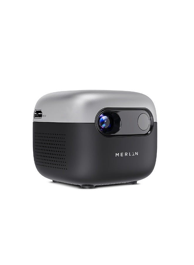 MERLIN Cube Premium Smart Portable Projector V2 – 240" UHD Display,100 ANSI LUMENS, 30K HOURS Led Lamp Life, Build In Andoird & Smart App - Image 4