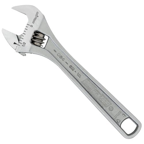 Channellock 804 4.5-Inch Adjustable Wrench, Chrome - Image 1