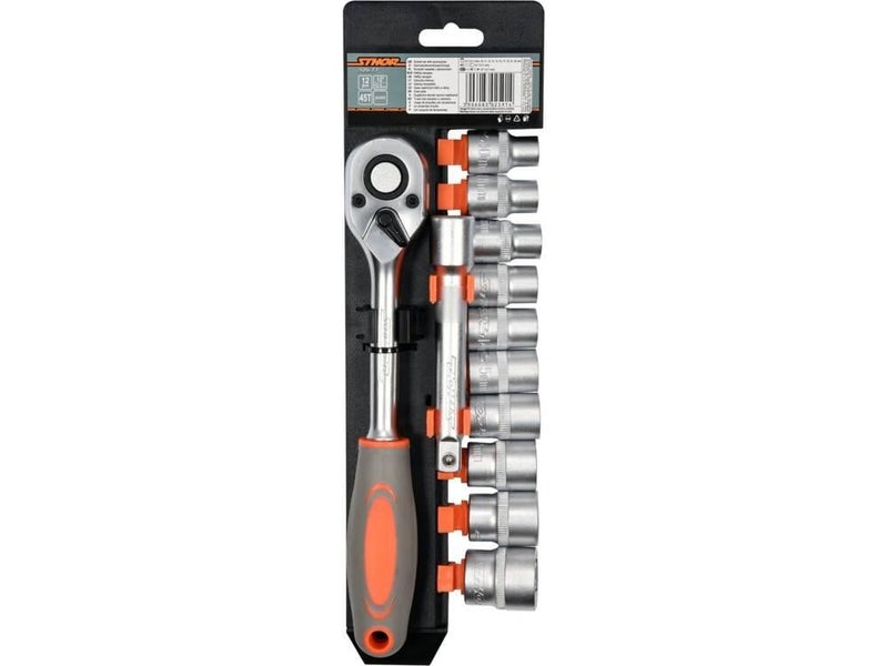 Sthor 1/2" 12 piece tool set 58633 - Image 1
