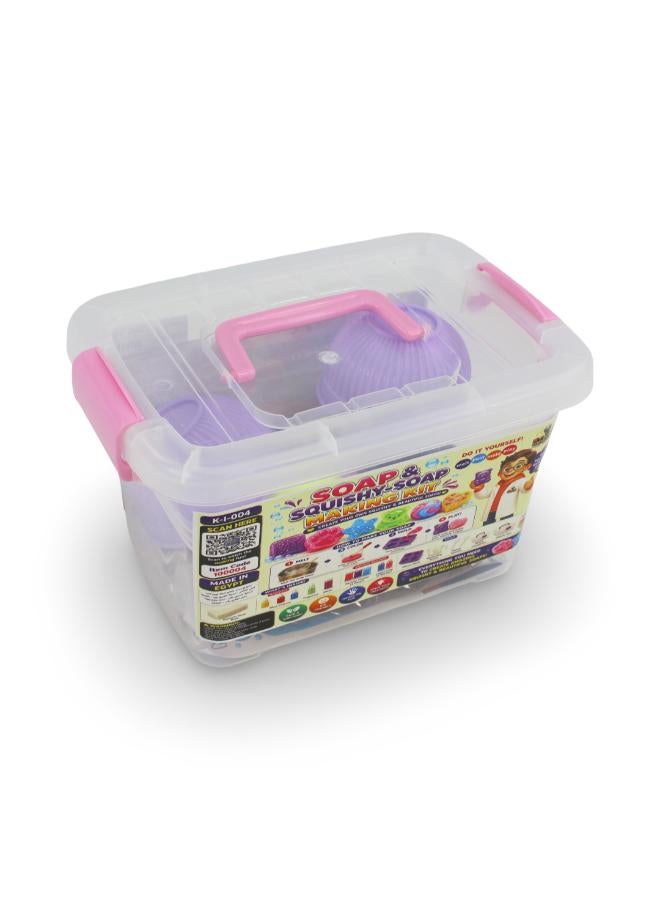 Kids Lab "Soap & Squishy Making Kit" DIY Craft Set - Image 1