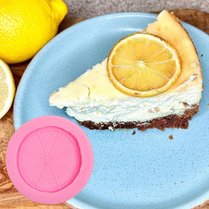 Xcake Lcook Lemon Fondant Silicone Molds  Lemon Piece Leaf Fruit Chocolate Molds for Cake Decoration Cupcake Topper Candy Sugar Craft Gum Paste Baking Dessert Clay Resin - Image 4