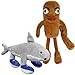 RHMKTC 2Pcs Italian Brainrot Plush Toy 14 Inches Tung Tung Tung Sahur and Tralalero Tralala Plush Soft Stuffed Meme Dolls for Collectors Aesthetic Dcor Funny Gift Ideas2Pcs - Image 3