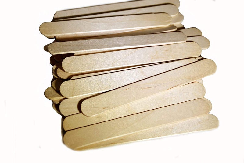 Spa Stix - STD114 Number 2-500ct-2MAS Natural Wooden Jumbo Craft Stix. Pack of 500 - Image 3