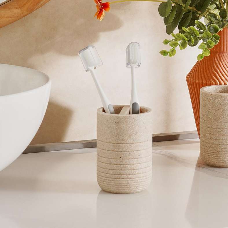 Pan Home Zenith Toothbrush Holder - Beige
