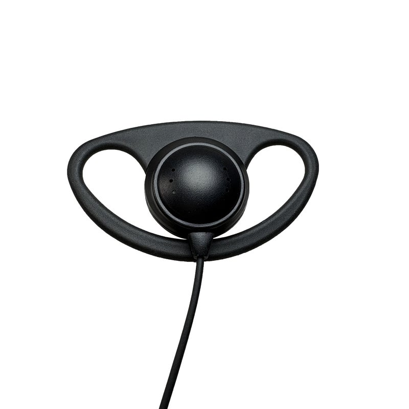 D Shaped Earpiece Headset with Microphone and PTT for Two Way Radio 1pc - Image 4