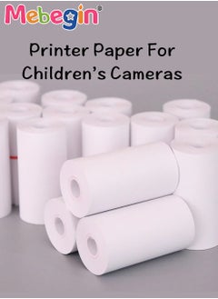 MEBEGIN 4 Rolls Kids Camera Print Paper Refill, Kids Instant Print Camera Photo Papers, 57x 25mm Thermal Paper, Compatible with Most Children Instant Print Camera, HD Printing, 2.2Inch, BPA Free  - Image 3