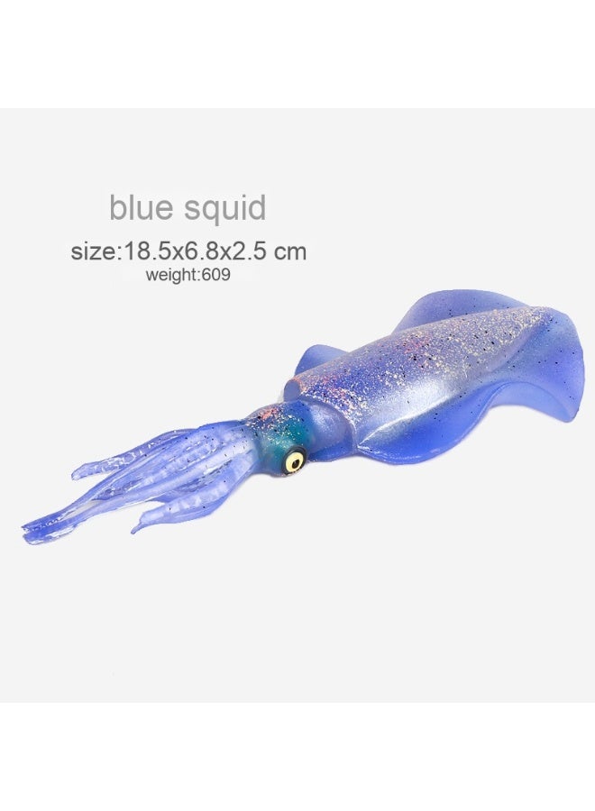 NIBEMINENT Realistic Ocean Animal Model - Squid and Octopus Toys