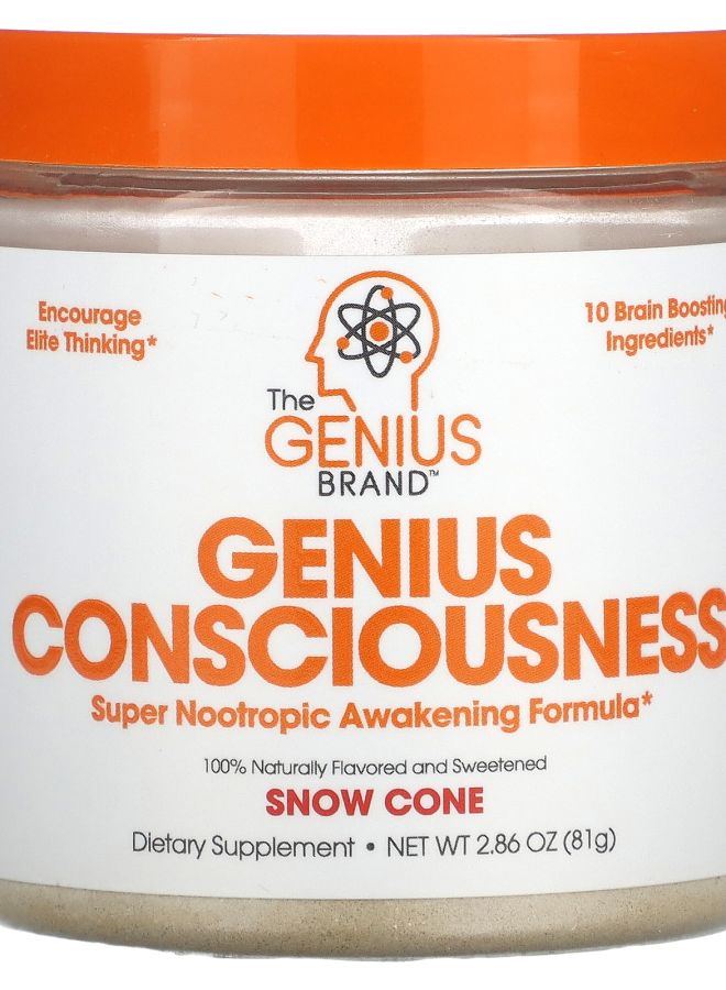 The Genius Brand Genius Consciousness Snow Cone 2.86 oz (81 g) - Image 1