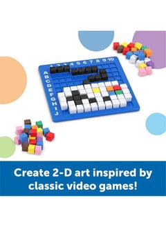 Learning Resources Stem Explorers Pixel Art Challenge 402 Pieces Ages 5+ Stem Toys For Kids Coding Basics For Kids Stem Activities For Classroom  - Image 3