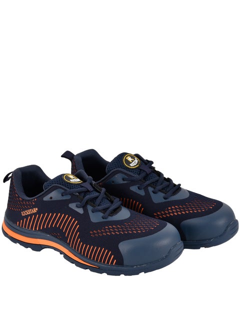 Mens Plastic Toe Safety Sneakers