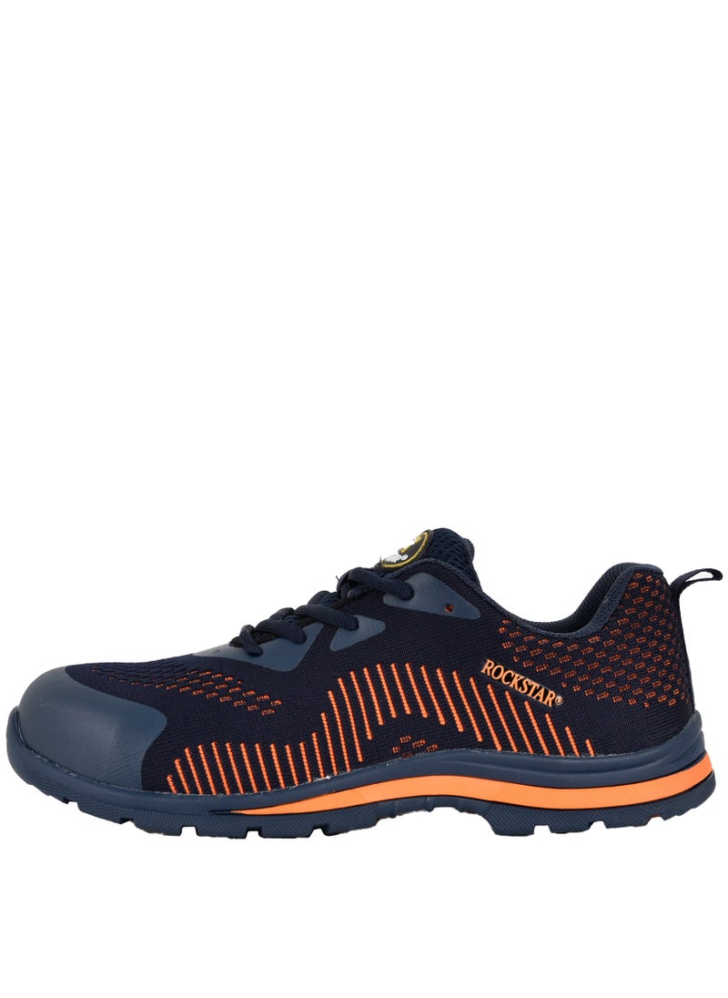 Rockstar - Mens Plastic Toe Safety Sneakers - Image 1