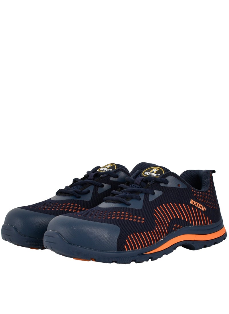 Rockstar - Mens Plastic Toe Safety Sneakers - Image 1