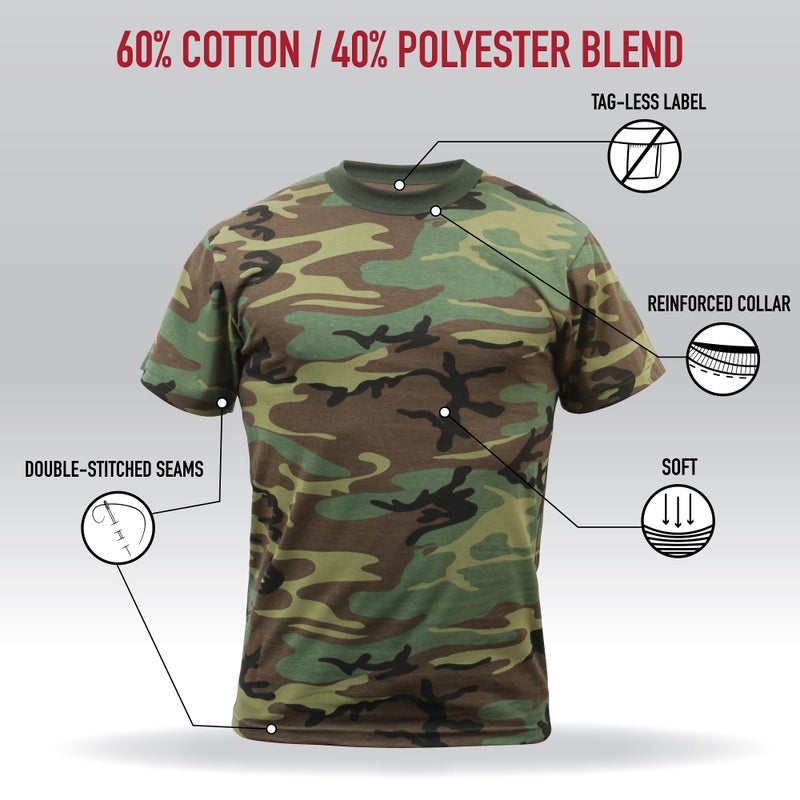 Rothco 8777: Camo T-Shirt - Image 5