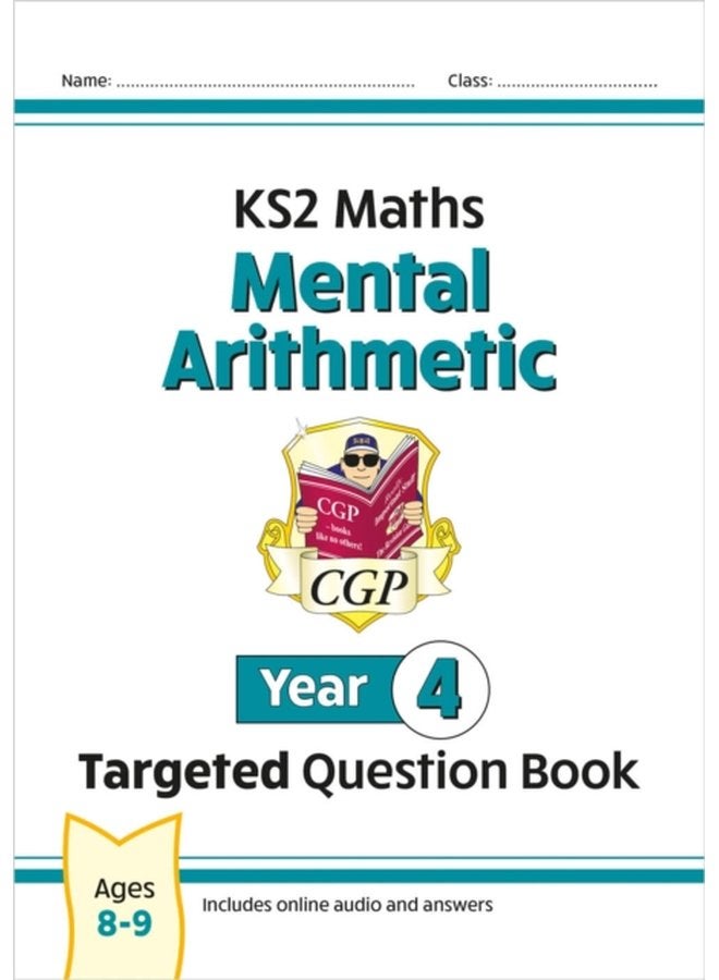 New KS2 Maths Year 4 Mental Arithmetic Targeted Question Book incl Online Answers Audio Tests - Paperback