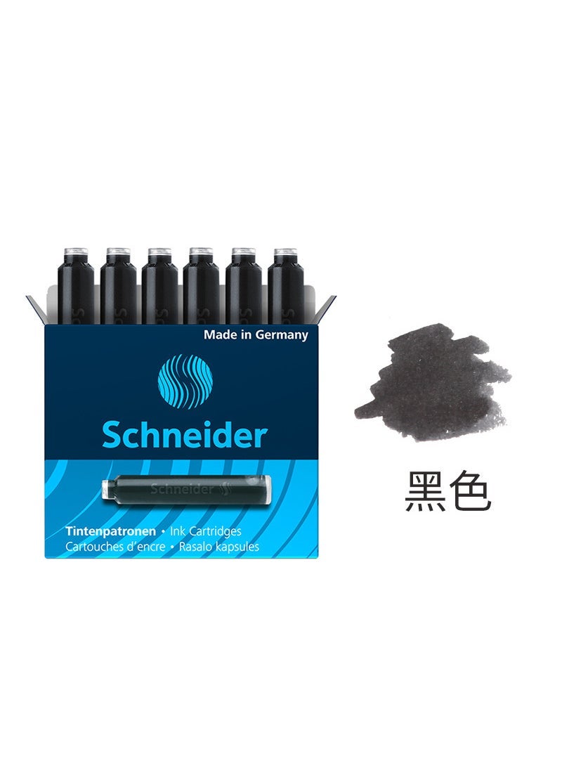 Generic Bulk Schneider Ink Cartridges Steel Pen Refills Black (6601)