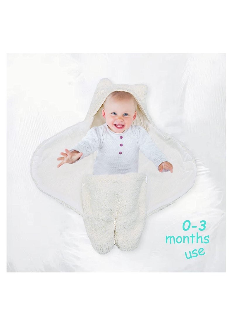 Swaddle Blanket Ultra-Soft Plush Essential for Infants 0-6 Months Breathable Cotton Swaddlers Sleep Sack - Image 4