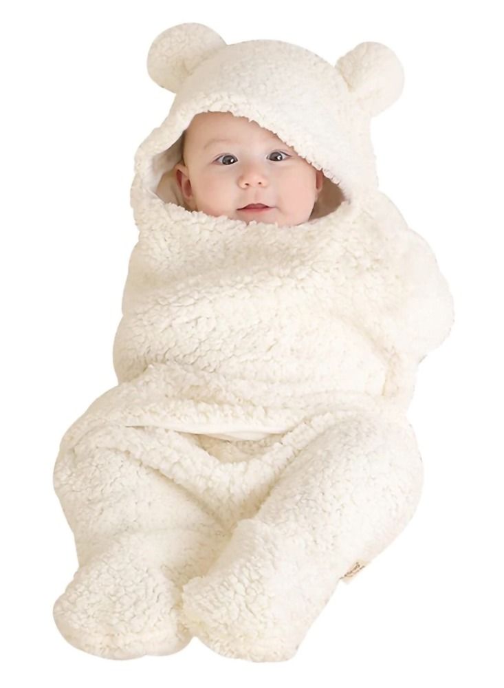 Swaddle Blanket Ultra-Soft Plush Essential for Infants 0-6 Months Breathable Cotton Swaddlers Sleep Sack - Image 2