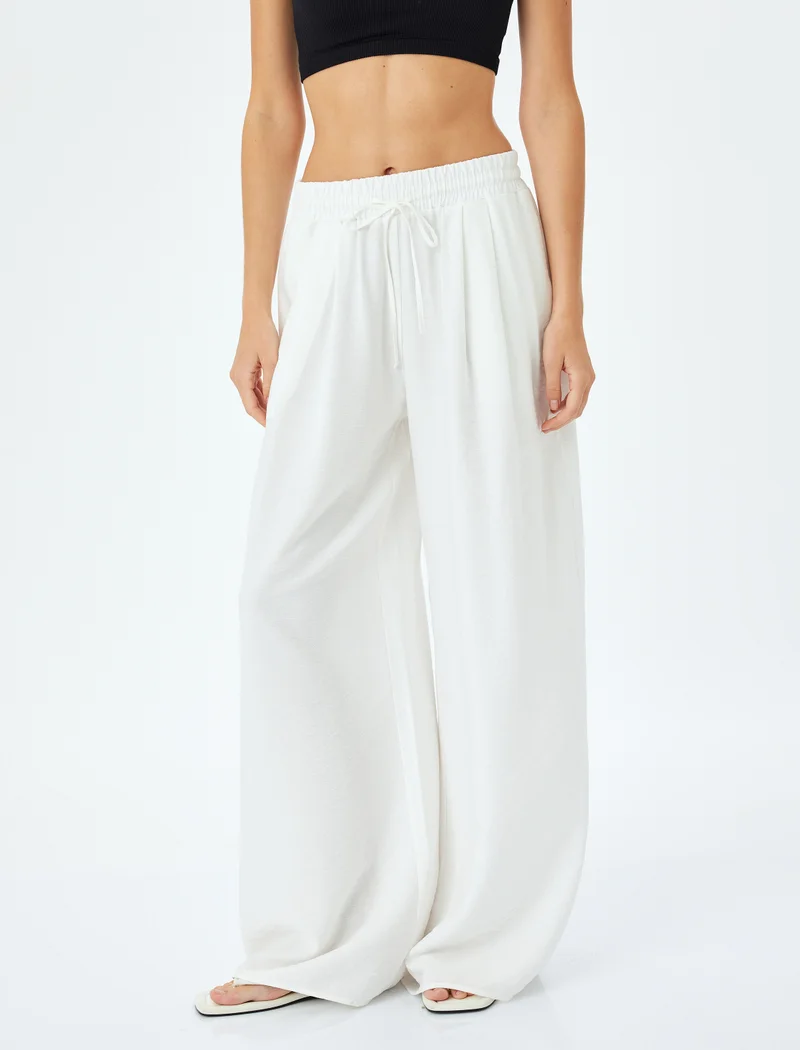 كوتون High Rise Pants