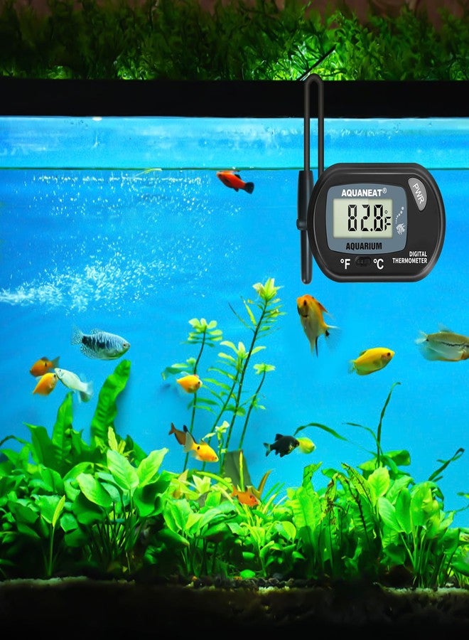 AQUANEAT Aquarium Thermometer LCD Digital for Fish Tank Vivarium Reptile Terrarium - Image 5