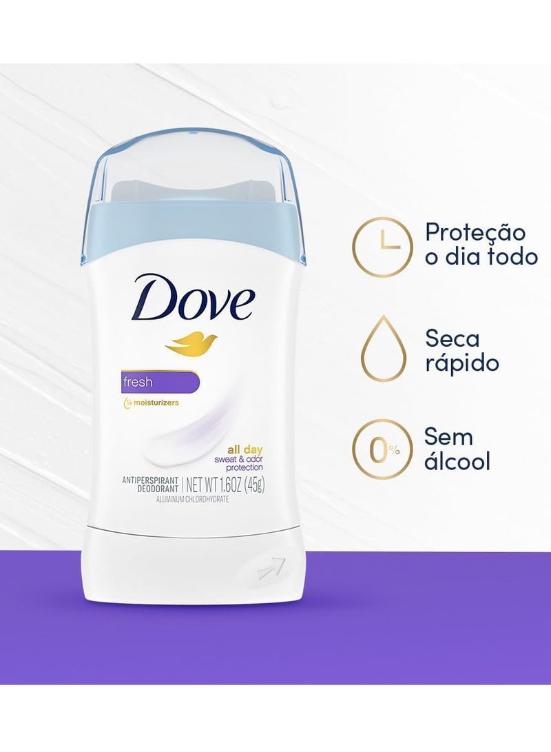 دوف مزيل عرق دوف سوليد فريش 45 جرام غير مرئى - Image 5