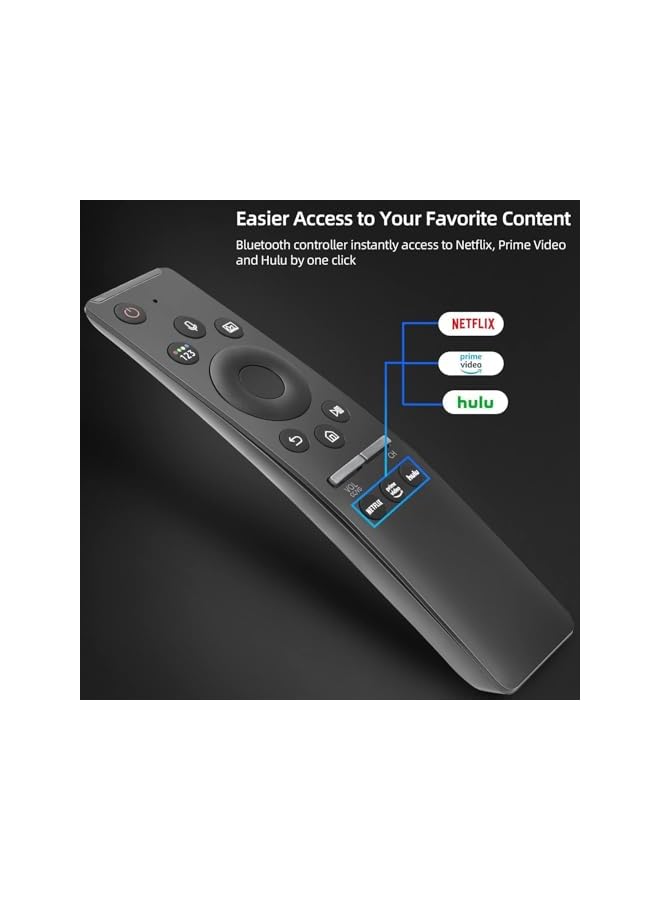The Bros Universal Voice Remote Control for Samsung Smart TV LED QLED 4K 8K UHD Crystal Frame HDR Curved Smart TVs, with Shortcut Buttons for Netflix, Prime Video, Hulu (ELT-SM01) - Image 3