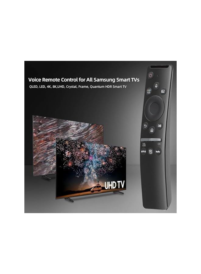 The Bros Universal Voice Remote Control for Samsung Smart TV LED QLED 4K 8K UHD Crystal Frame HDR Curved Smart TVs, with Shortcut Buttons for Netflix, Prime Video, Hulu (ELT-SM01) - Image 4