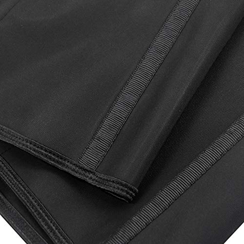 Charmian Women's Latex Underbust Waist Training Cincher Steel Boned Body Shaper Corset Vest Vest-Black Small - Image 5