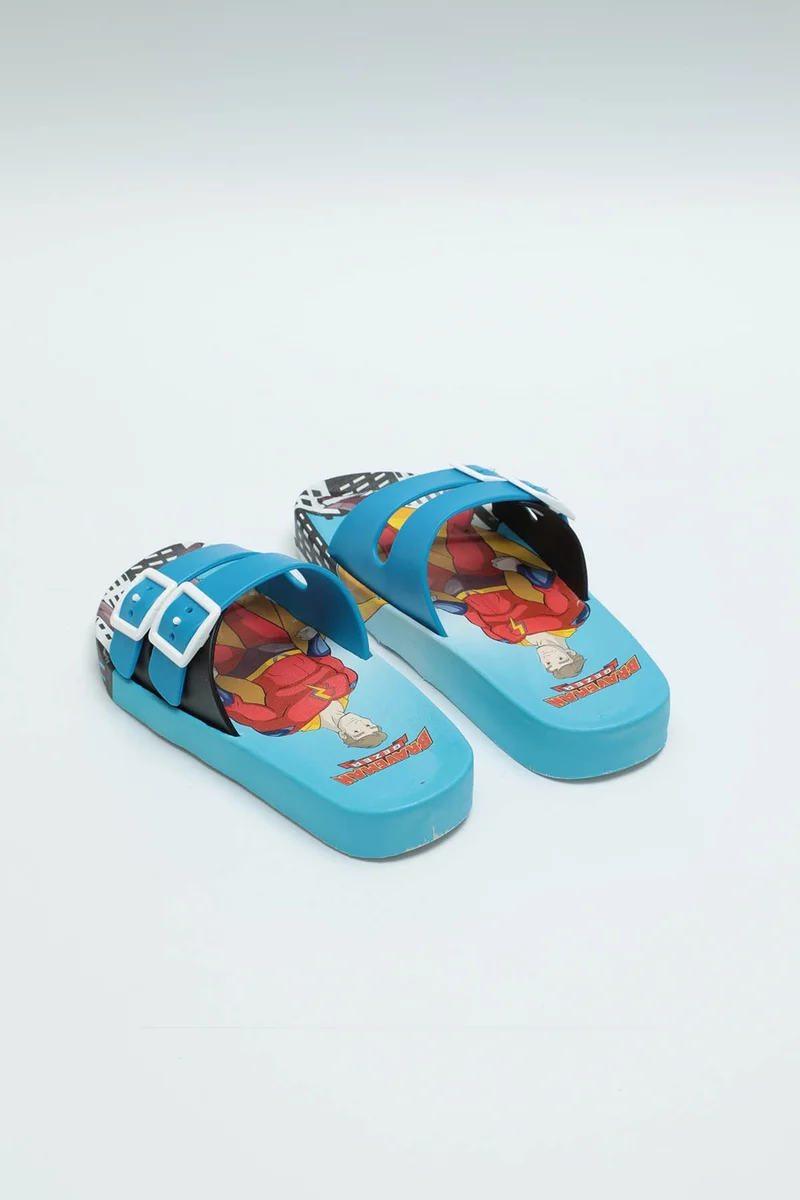 Gezer Summer Braveman Non-Slip Sole Two Buckle Boys' Slippers