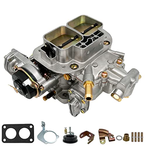 THUNDERMINGO Carburetor fits for Weber 38/38 Carburetor 2 Barrel Weber 38/38 DGV DGAS DGES Carb rebuild kit for Toyota Fiat Renault Ford VW Dodge Pickup BMW Daewoo Mitsubishi Electric Choke CFM390 4Cyl Cylinder - Image 4