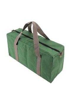 Thoraya Canvas Wide Mouth Tool Storage Bag with Adjustable Shoulder Strap Waterproof Large Capacity Small Tool Carry Bag for Outdoor 14 inches  - Image 5