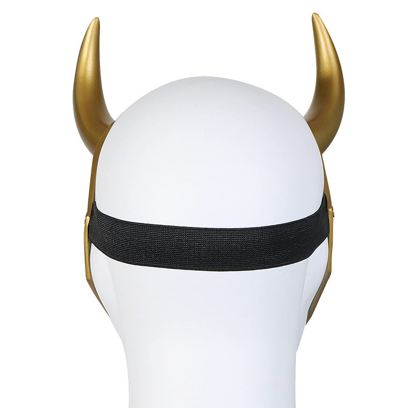CAFELE Superhero Helmet Horns Cosplay, 2021 TV Superhero Series Movie Thor Ragnarok Superhero Crown Mask Cosplay Halloween Costume Accessories (Superhero Helmet) - Image 3