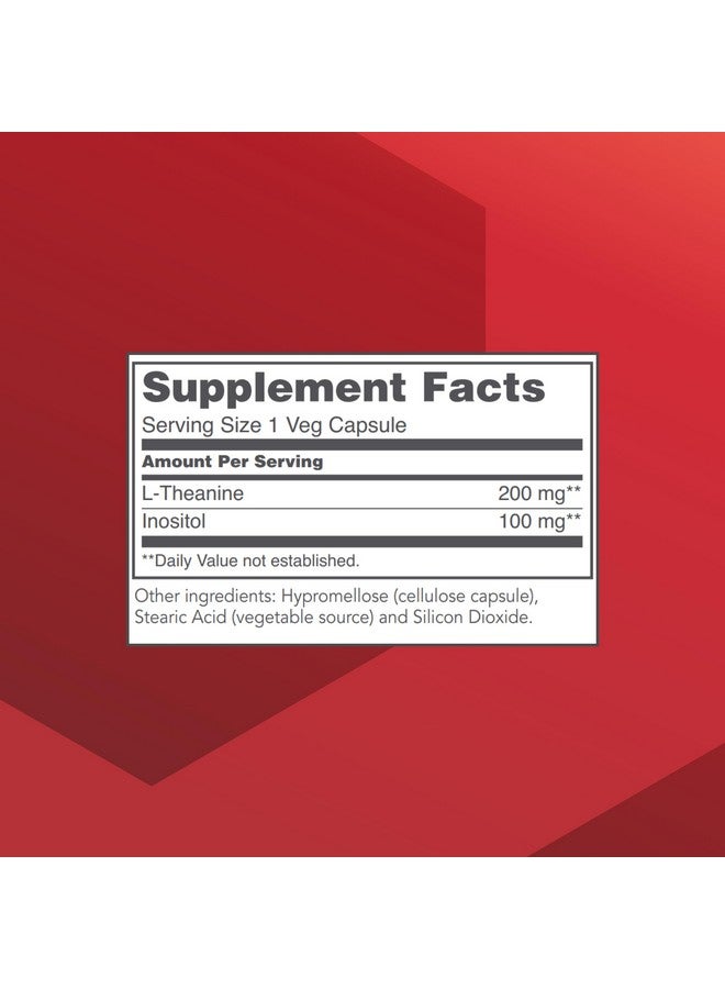 PROTOCOL FOR LIFE BALANCE L-Theanine 200mg - Normal Stress Relief - Non-Drowsy - 60 Veg Caps - Image 2