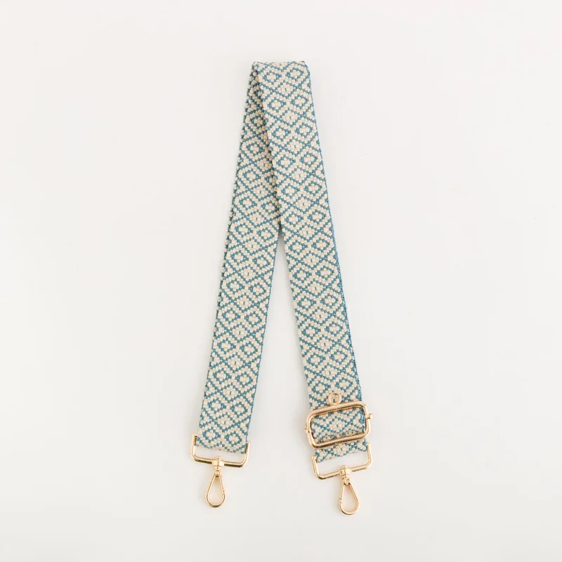 Carpisa Women's Bag Strap Brunella Powder Blue/Butter - 3.80x120x0cm