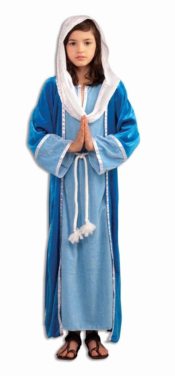 Forum Novelties Biblical Times Deluxe Mary Costume, Child Large